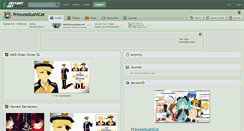 Desktop Screenshot of princesssushicat.deviantart.com