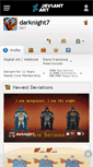 Mobile Screenshot of darknight7.deviantart.com