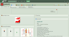 Desktop Screenshot of krazykunt0.deviantart.com