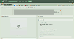 Desktop Screenshot of bunnie-rabbot.deviantart.com