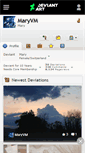 Mobile Screenshot of maryvm.deviantart.com