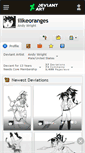Mobile Screenshot of ilikeoranges.deviantart.com