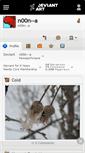 Mobile Screenshot of n00n--a.deviantart.com