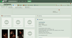 Desktop Screenshot of martinpelzer.deviantart.com