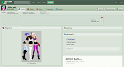 Desktop Screenshot of littlelexi.deviantart.com