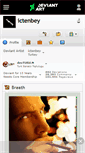 Mobile Screenshot of ictenbey.deviantart.com