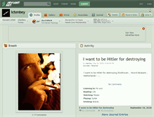 Tablet Screenshot of ictenbey.deviantart.com