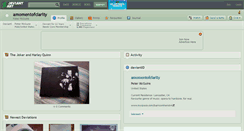 Desktop Screenshot of amomentofclarity.deviantart.com