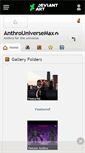 Mobile Screenshot of anthrouniversemax.deviantart.com