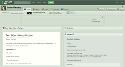 Desktop Screenshot of limited-fantasy.deviantart.com