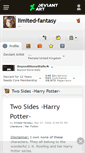 Mobile Screenshot of limited-fantasy.deviantart.com