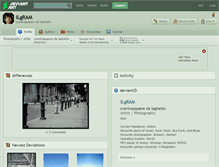 Tablet Screenshot of ilgram.deviantart.com