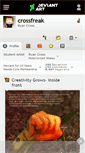 Mobile Screenshot of crossfreak.deviantart.com