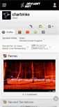 Mobile Screenshot of charbinks.deviantart.com