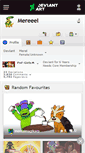 Mobile Screenshot of mereeel.deviantart.com