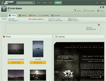 Tablet Screenshot of if-i-nvr-knew.deviantart.com