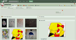 Desktop Screenshot of candychuii.deviantart.com