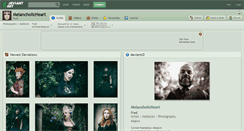 Desktop Screenshot of melancholicheart.deviantart.com