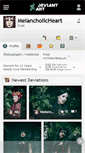 Mobile Screenshot of melancholicheart.deviantart.com