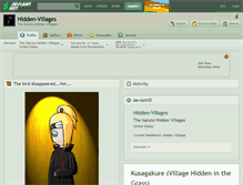 Tablet Screenshot of hidden-villages.deviantart.com