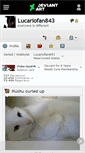 Mobile Screenshot of lucariofan843.deviantart.com