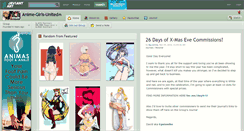 Desktop Screenshot of anime-girls-united.deviantart.com