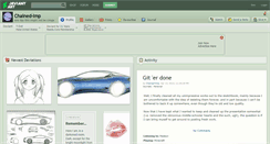 Desktop Screenshot of chained-imp.deviantart.com