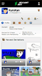 Mobile Screenshot of kurokan.deviantart.com