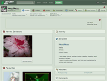 Tablet Screenshot of nezunezu.deviantart.com