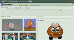 Desktop Screenshot of goombapatrol.deviantart.com