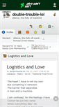 Mobile Screenshot of double-trouble-lol.deviantart.com