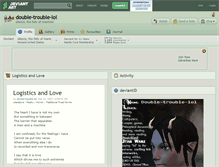 Tablet Screenshot of double-trouble-lol.deviantart.com