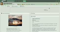 Desktop Screenshot of lightningismyname.deviantart.com