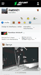 Mobile Screenshot of matim01.deviantart.com