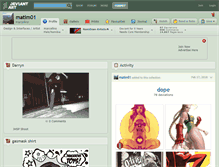 Tablet Screenshot of matim01.deviantart.com