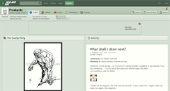 Desktop Screenshot of freakardo.deviantart.com