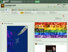 Tablet Screenshot of camilanewsted.deviantart.com