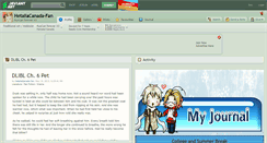 Desktop Screenshot of hetaliacanada-fan.deviantart.com