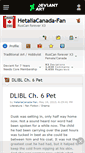 Mobile Screenshot of hetaliacanada-fan.deviantart.com