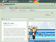 Tablet Screenshot of hetaliacanada-fan.deviantart.com