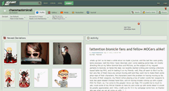 Desktop Screenshot of chaosmasterskrall.deviantart.com