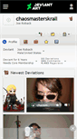 Mobile Screenshot of chaosmasterskrall.deviantart.com