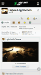Mobile Screenshot of hapax-legomenon.deviantart.com