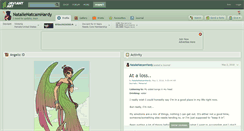 Desktop Screenshot of natalienatcamhardy.deviantart.com