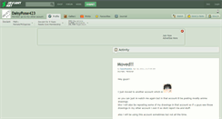 Desktop Screenshot of daisyrose423.deviantart.com