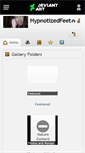 Mobile Screenshot of hypnotizedfeet.deviantart.com