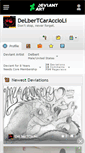 Mobile Screenshot of delbertcaraccioli.deviantart.com