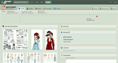 Desktop Screenshot of gunnysack.deviantart.com