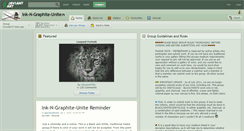 Desktop Screenshot of ink-n-graphite-unite.deviantart.com