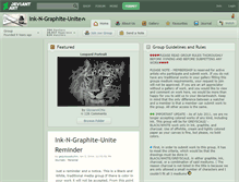 Tablet Screenshot of ink-n-graphite-unite.deviantart.com